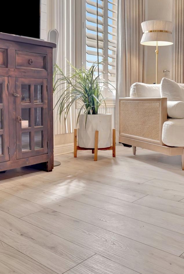 Brooke's remodeled living room.